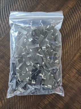 110 PC Square Head Car Vent Air Freshener Clips For Freshies & Other Home Crafts